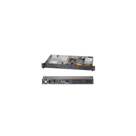 SUPERMICRO SuperServer Intel Atom S1260 200W 1U RackmountServer BareboneSyst SYS-5017A-EF